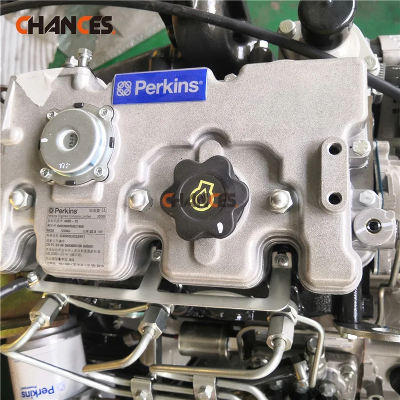 Абсолютно Новый Perkins генератор дизельный двигатель 18.5Kw 25hp 3-цилиндровый на