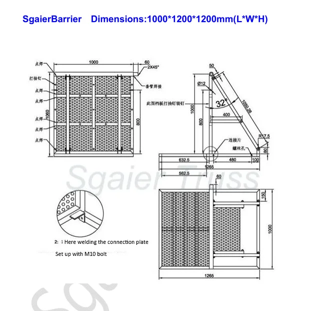 Hot sale TUV approved high quality retractable Aluminum crowd control foldable barriers
