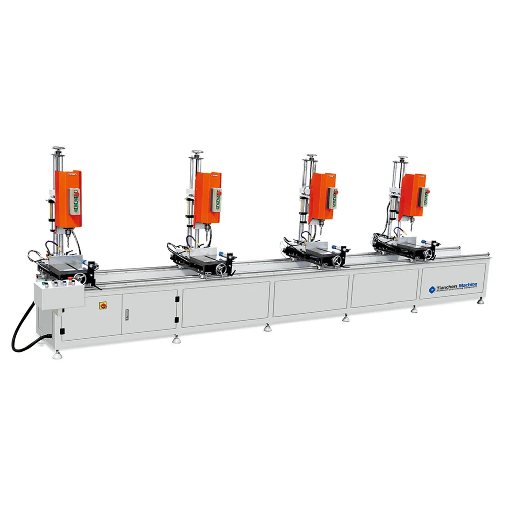 
High Speed Aluminum Window Frame Making Machine Copy Router with Drill for Window and Door 