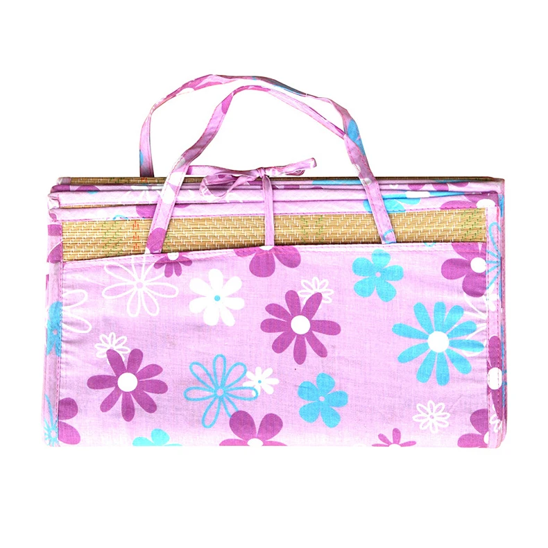 Custom Portable Straw Beach Pad Summer Sleeping Mat