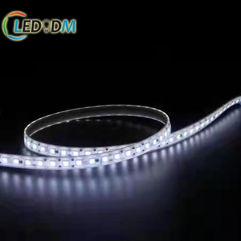 HV 110v 220v светодиодные ленты 120 светодиоды/м 6500k 4000k 3000k IP66 силиконовый корпус 50 м