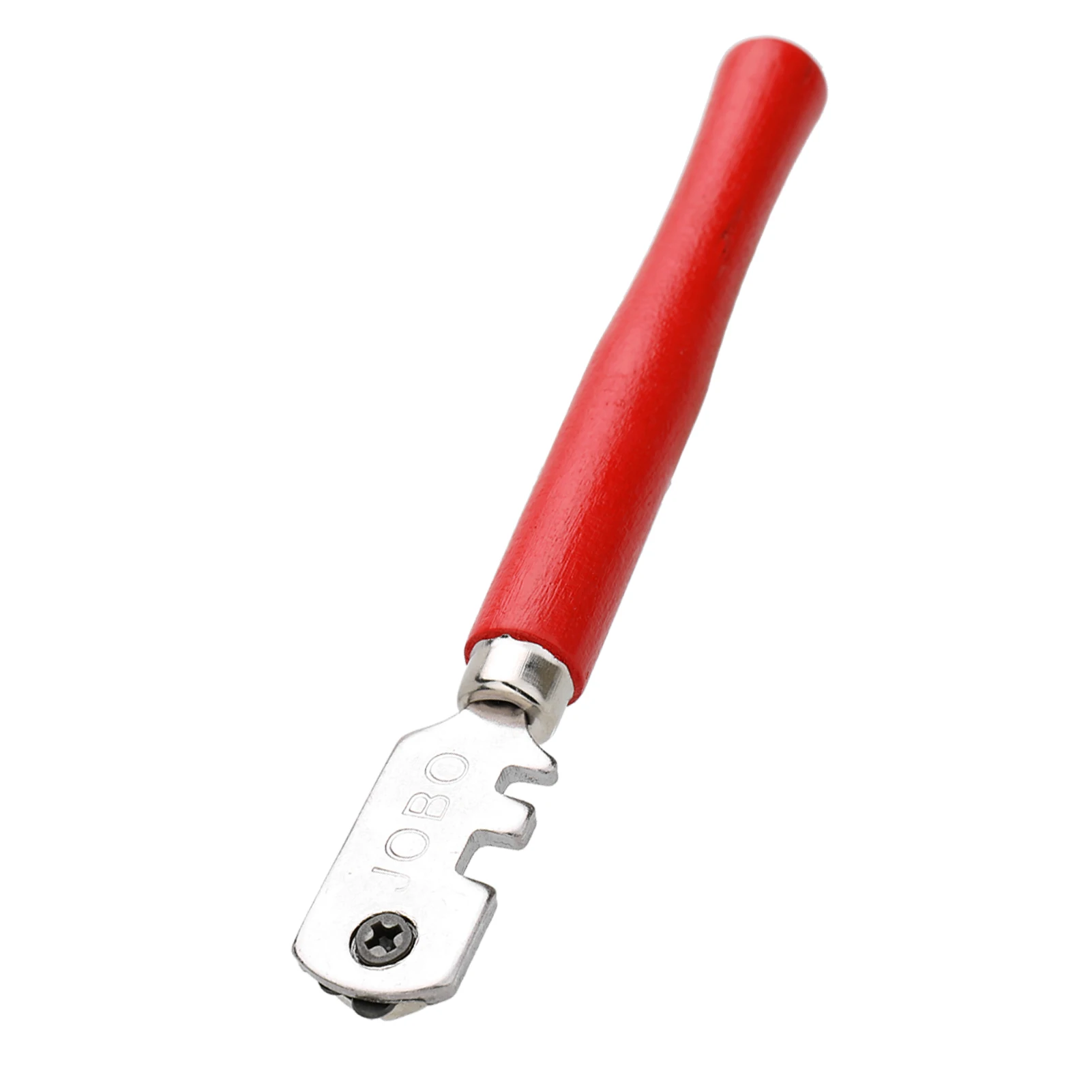 6-Wheel Glass Cutter Multifunctional Glass Tile Mirror Cutter Wooden Handle Pencil Style Glass Cutting Roller Tool