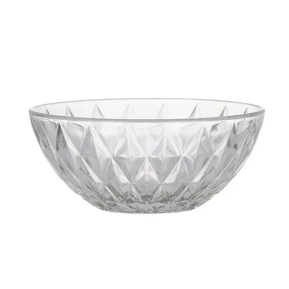 Hedan Factory Six-piece Crystal Glass Bowl Salad Bowl