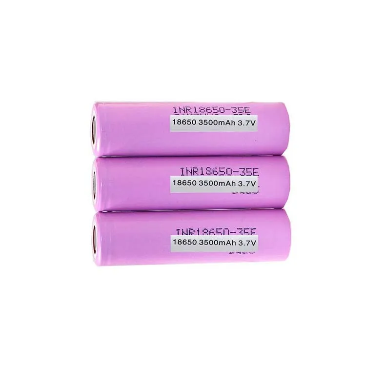 Высокая емкость 18650 35E 3500mAh 3 7 v перезаряжаемые литий-ионные аккумуляторные батареи лодки электромобили подводные Солнечная INR