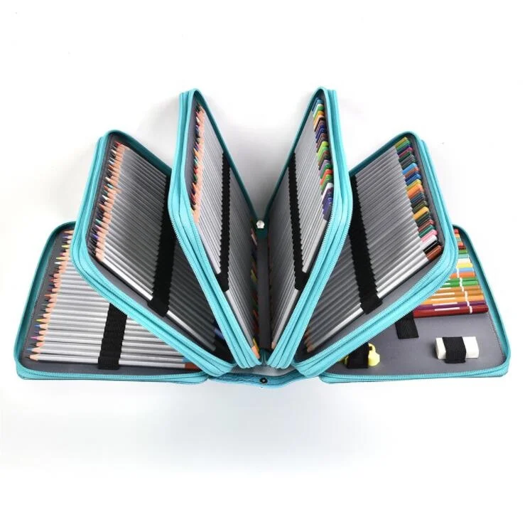 Vietnam Custom Anti-Shock EVA Sketch Drawing Pouch Color Pencil Case With Zippper