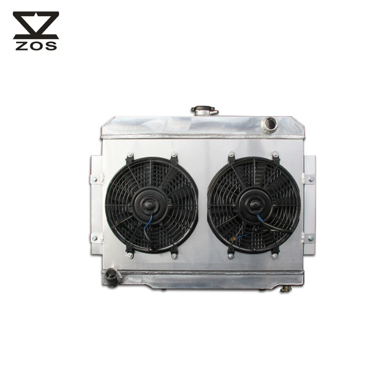 Engine Radiator and fan shroud For Jeep CJ5 CJ6 CJ7 Cherokee Commando J10 Scrambler 1975-1986