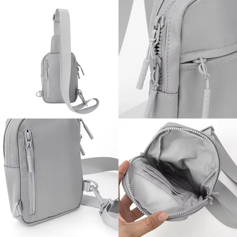 Wholesale sling bags for women crossbody Phone Bag Sport Purse Nylon Waist Bag High Quality Cross Body Fanny Pack Belt Case