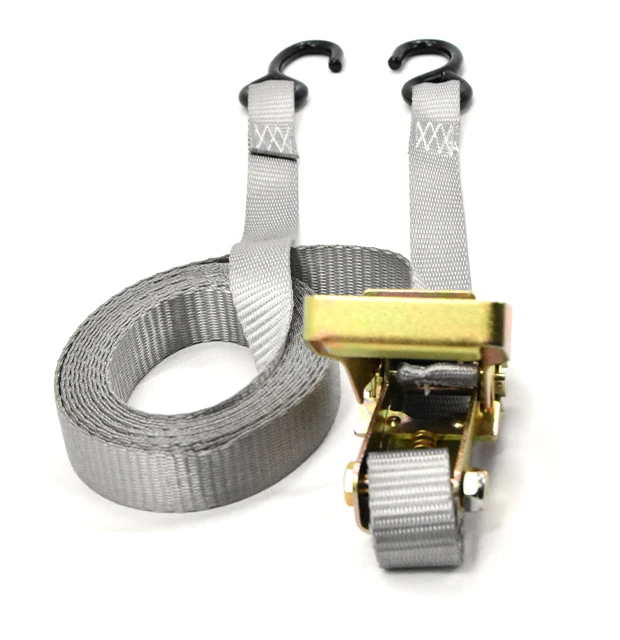 FORCENTRA 1.5 Inch 35mm Heavy Duty Colourful Polyester S Hook Ratchet Tie Down Load Strap For Truck