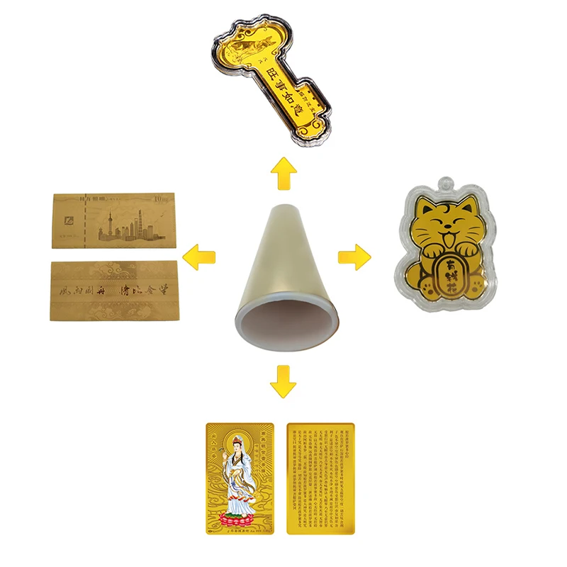 Pure Gold Banknote 24K Gold Foil Picture And Gold Art Collections