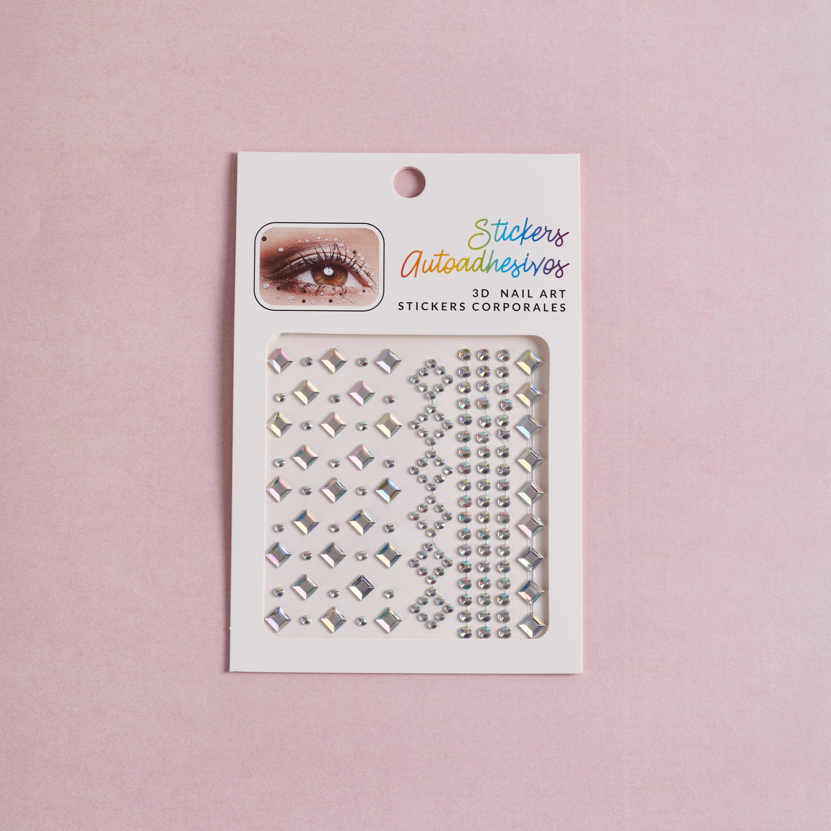 Custom Stickers DIY Face Jewels Waterproof Crystal Sticker Makeup Acrylic Face Pearl Diamond Jewels For Women