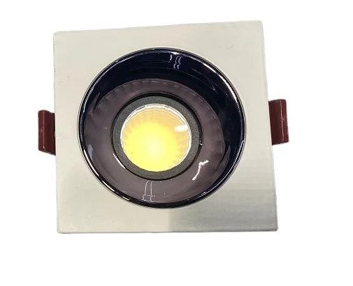 Manufactory Direct Square 12W Single head Recessed ceiling leds light downlights for indoor