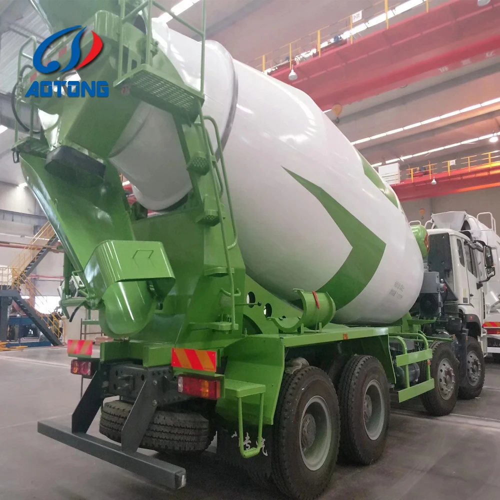 4 -15 cubic brand self loading medium mini or concrete mixing pump cement mixer truck price