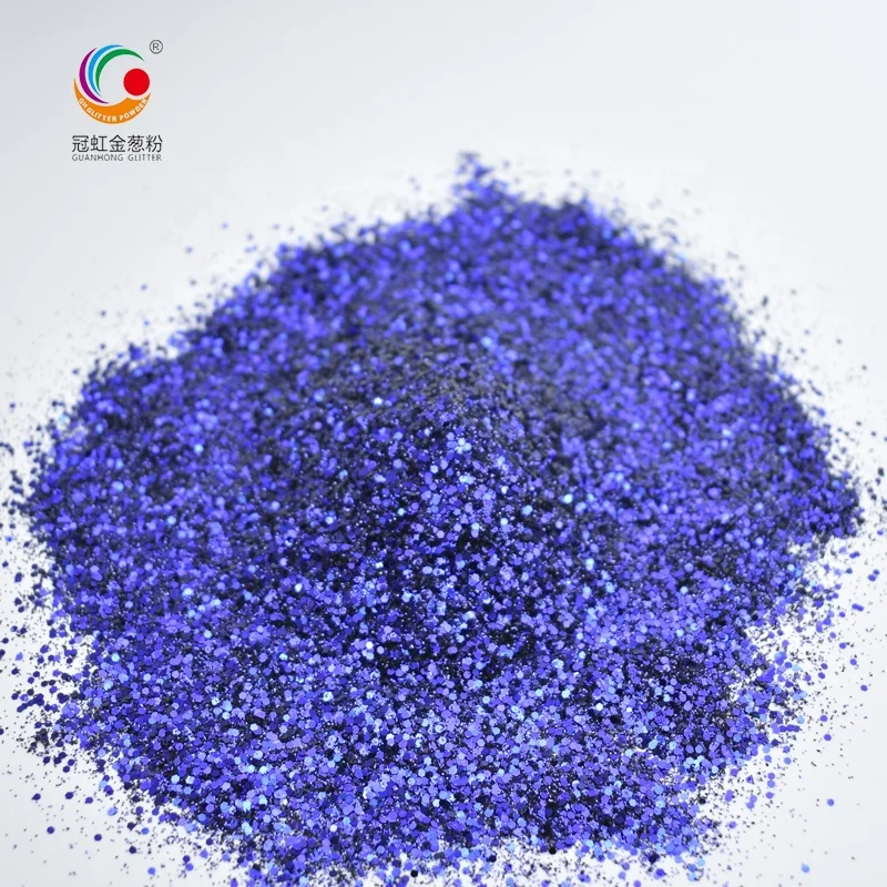 GH7777D Factory Wholesale Ecofriendly Chameleon Cosmetic Glitter Powder For Textile Nail Art Wedding Decoration