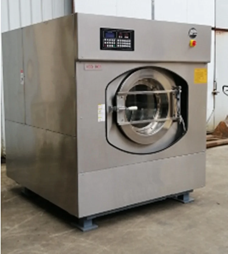 Laundry steam heated washing machine with centrifugal function