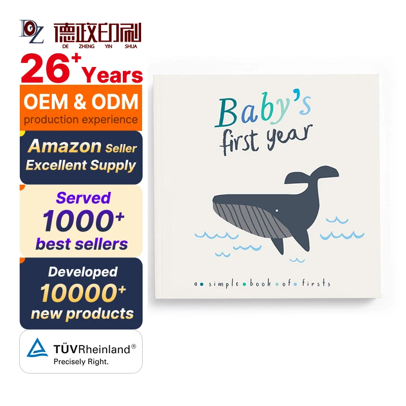 Wholesale Darling Little Captain Baby Memory Book First Year Journal Album To Capture Precious Moments Keepsake baba Scrapbook