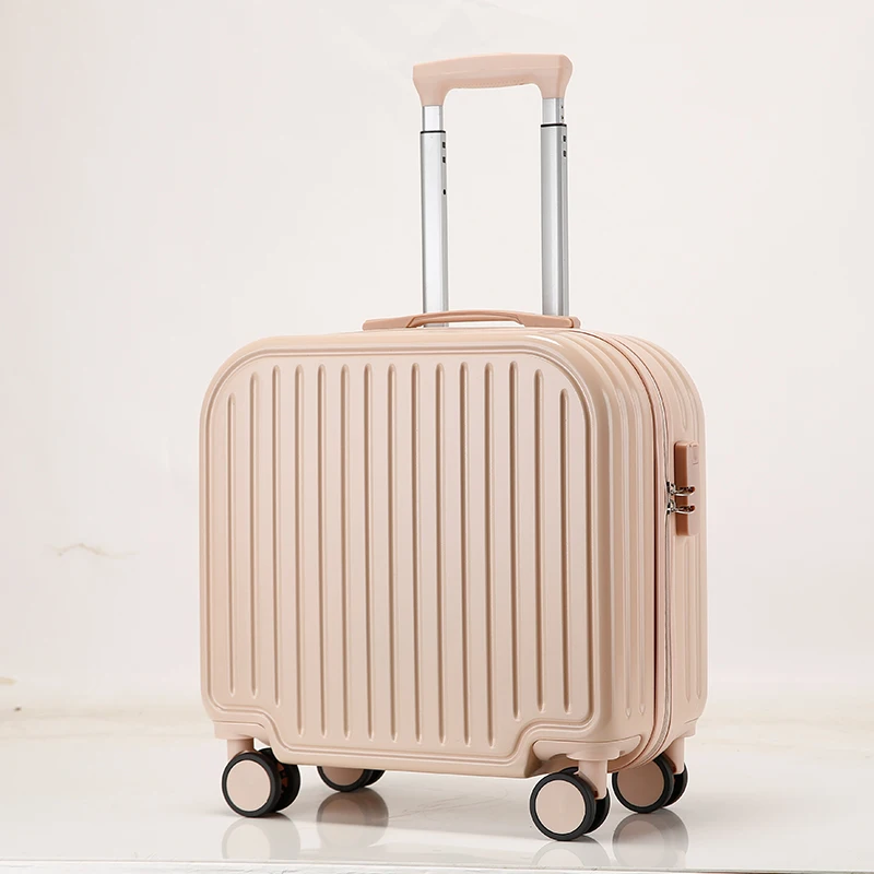 Kids Cabin Luggage Compact suitcase with wheels Expandable trolley suitcase PC boarding box