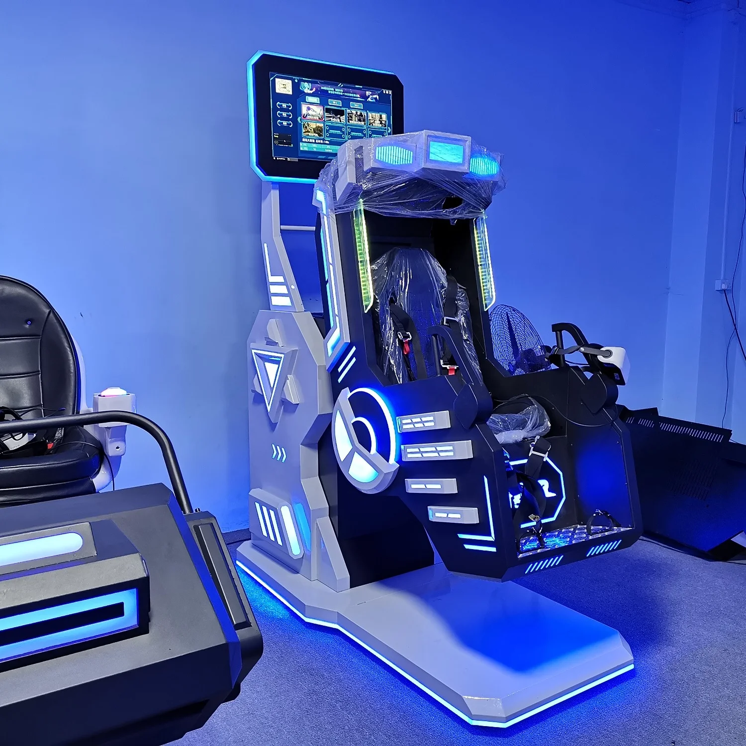  Самая захватывающая Интерактивная игровая машина 9D VR 360 по заводской цене симуляция виртуальной реальности с 1