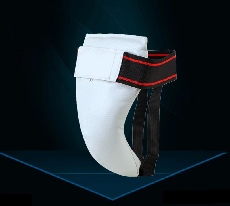 High quality wtf male martial arts groin protector training taekwondo groin guard