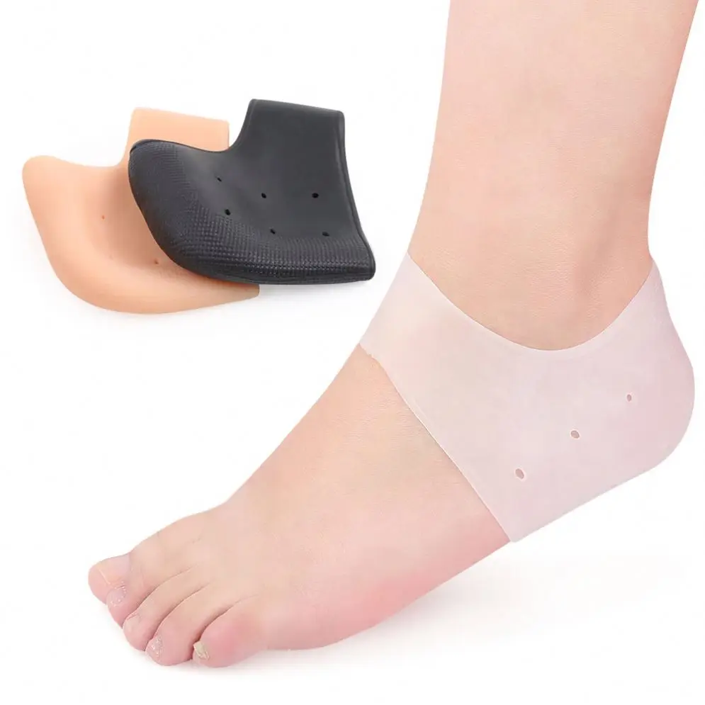 Foot protection heel socks protective cover silicone heel cover soft and comfortable heel protection cover 812-1640