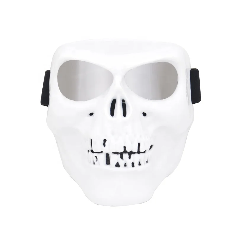Black Friday Halloween motorcycle goggles equipped with Ghost Mask Devil Halloween human mask