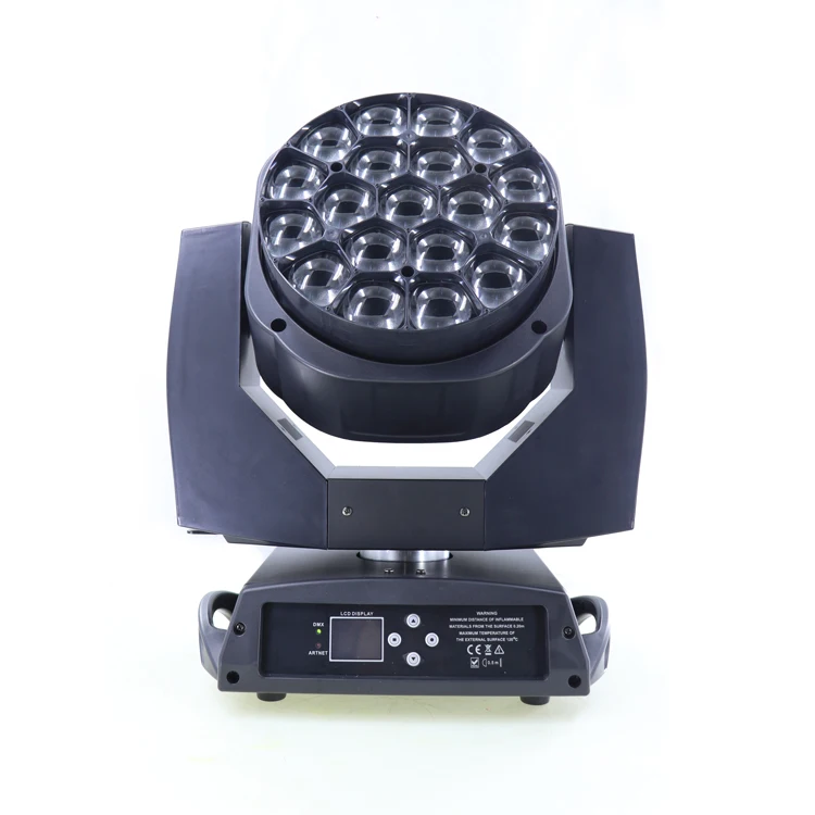  VLTG Dmx 4in1 19*15w party led Stage Light Rgbw Bee Eye Moving Head light VLTG 19*15 Вт светодиодные этапа головной свет пчелиный глаз Поворотная голова светового