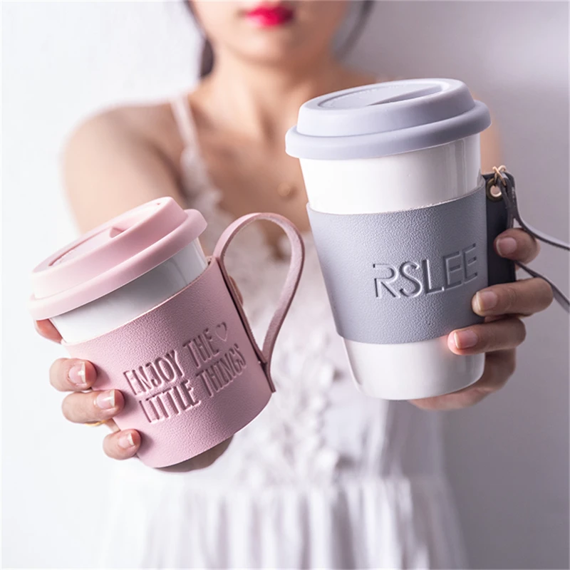 rslee factory wholesale coffee mug ceramic plain white chaozhou ceramic cup gift coffee mug holder rack ceramic