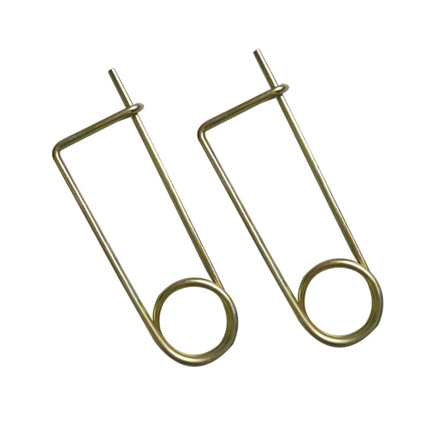 Strong High Quality Rectangular Spring Lock Pin Hold Wire Snap Cotter Pins
