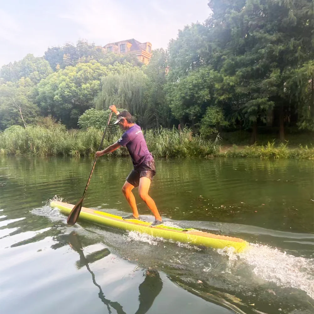 Custom Inflatable sup stand up paddle board training boards surfboard SUP paddle board skinny