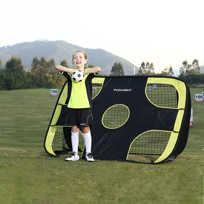 Soccer Goal for Backyard Kids Soccer Goals for Kids pop up Soccer Goal net with target