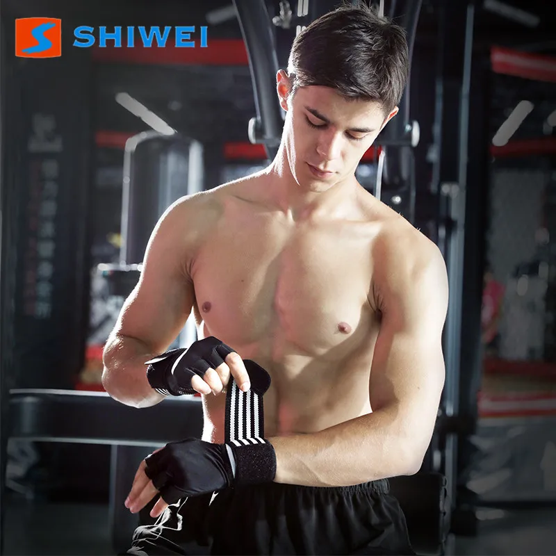  SHIWEI-886-3 # перчатки для тяжелой атлетики бодибилдинга фитнеса тренировок тренажерного
