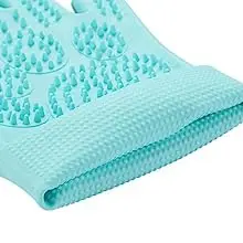 Upgrade Gentle Pet Grooming Magic Gloves Dog Cat Bathing Shampoo Brush Gloves Pet Glove for Bathing