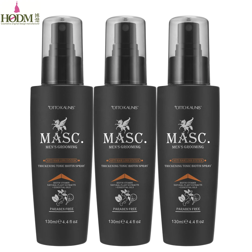Free from Paraben Anti-hair Loss Argan Oil Thickening Tonic Biotin Hair Spray
