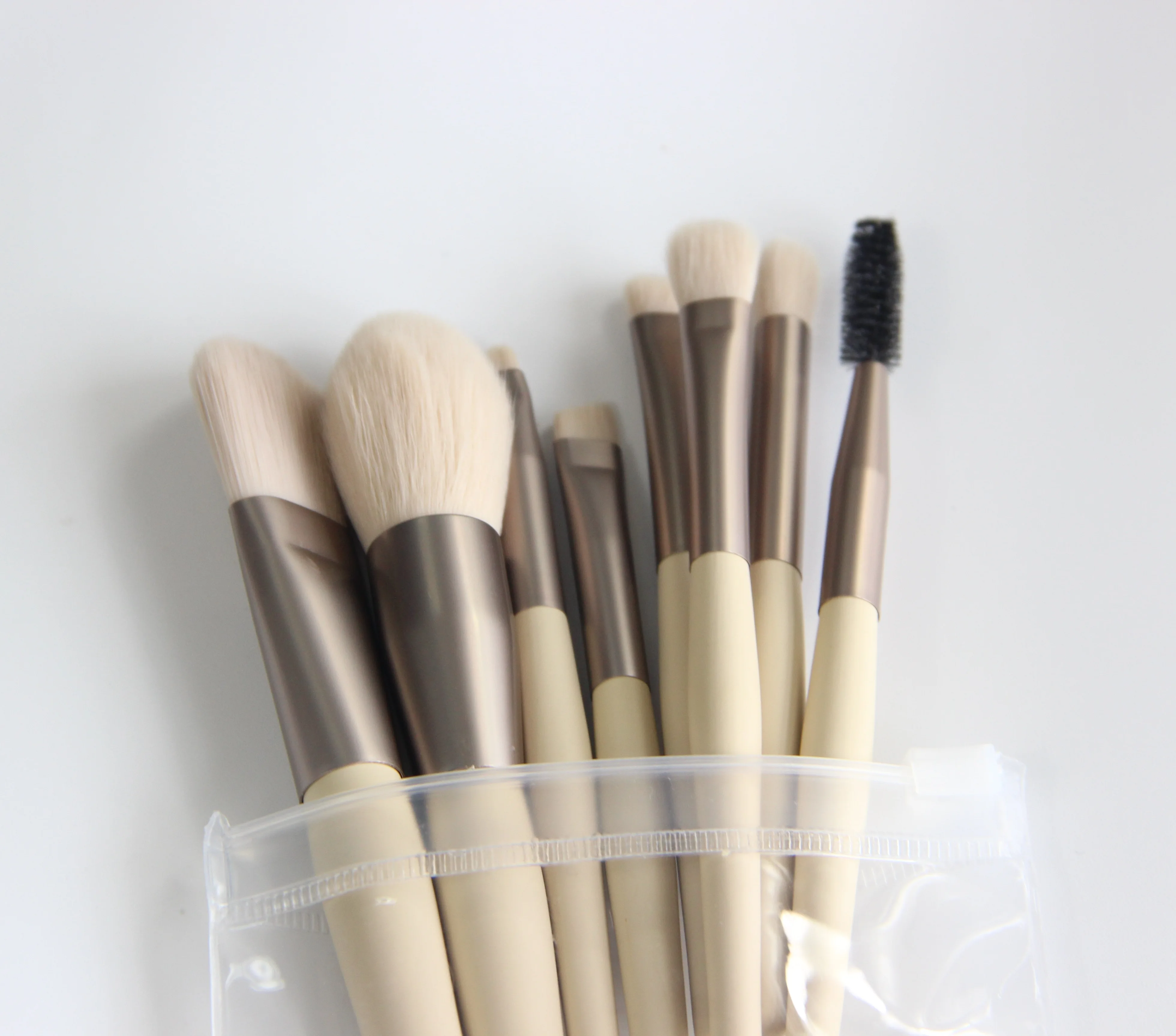 2021 NEW DESIGN cosmetics brushes Free Sample rose gold black Handle Makeup Brush Set Custom Logo Make Up Brushes