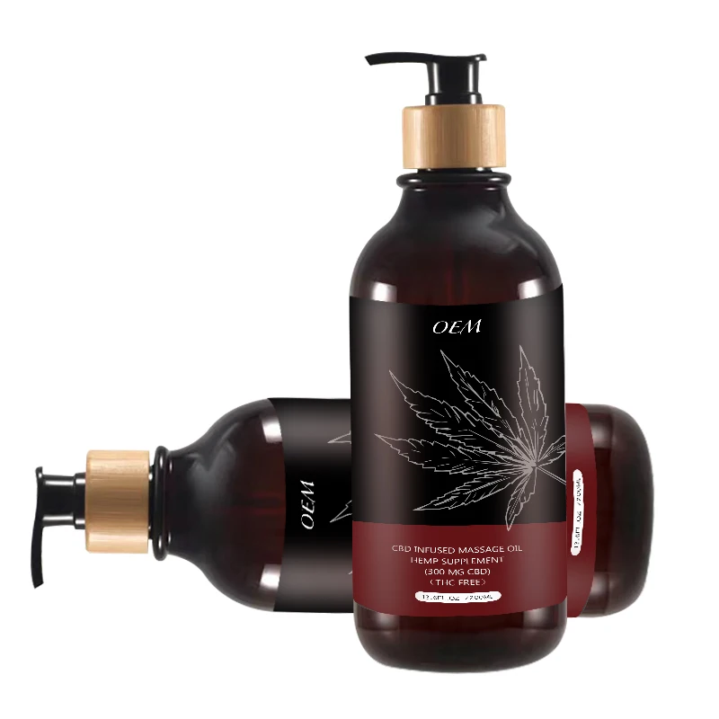 Private label hot sex edible full body massage  oil