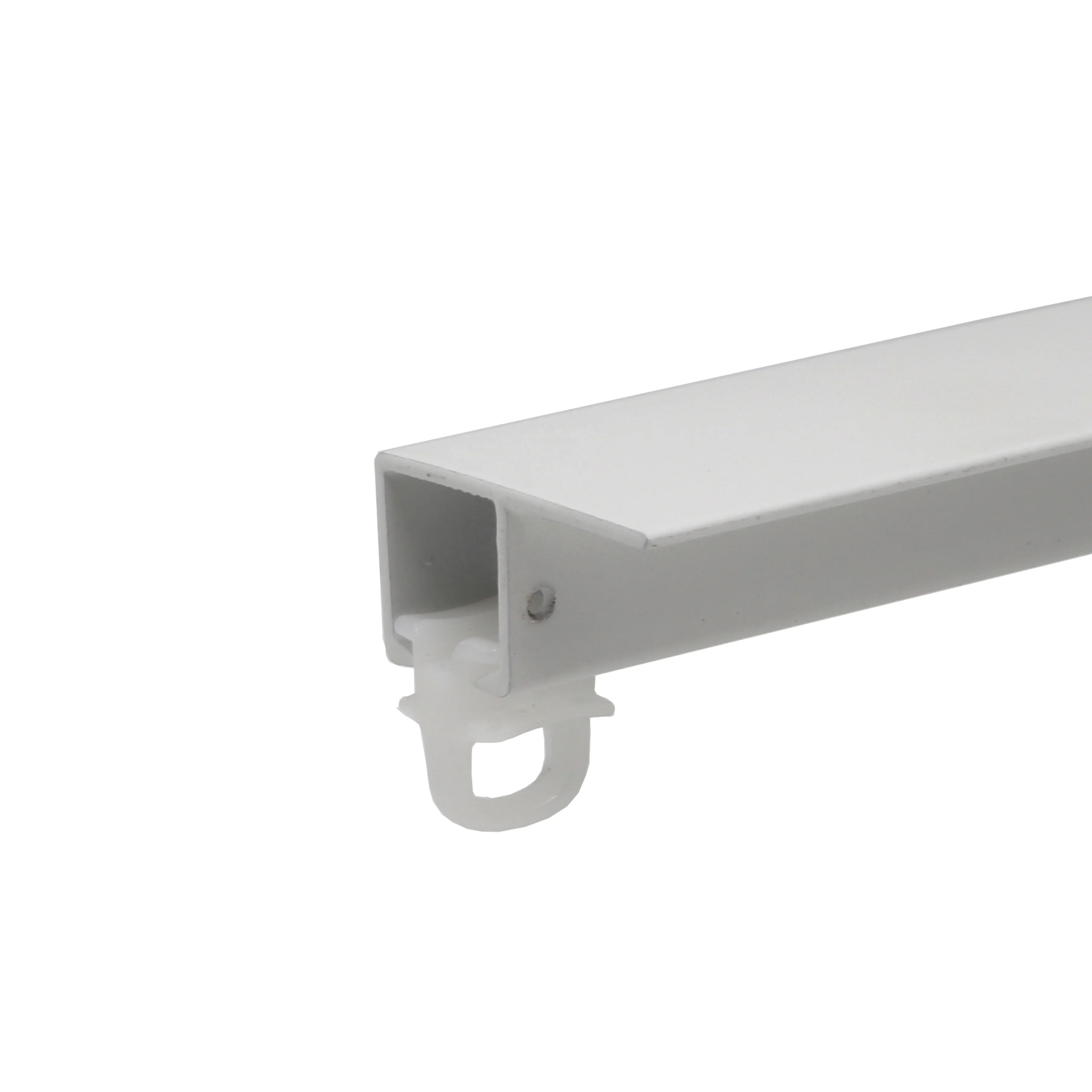 Aluminum Campervan Curtain Rail Mill Finish Silver Single Ultra-thin Cuttable Micro Curtain Track Rail