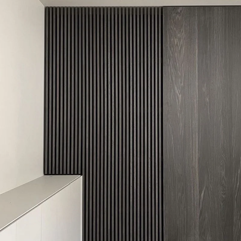 Wholesale Cheap Manufacture Customization pvc foam fluted panel  Wood Grain wall panel pvc madera for interior wall decoration