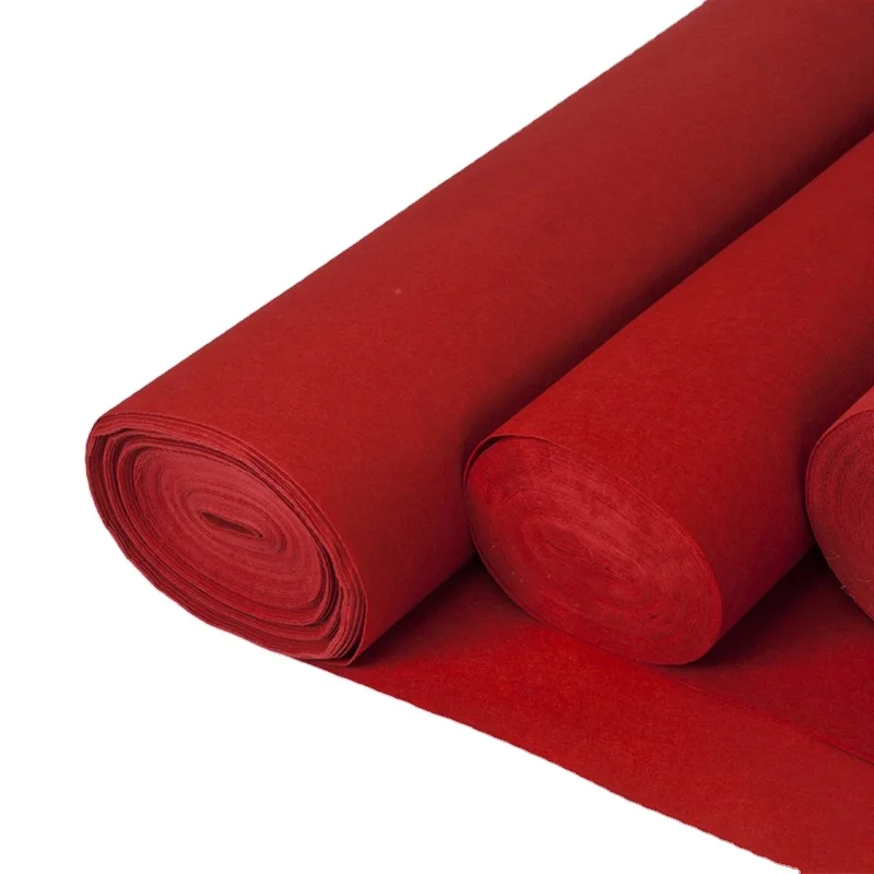 Oem Aisle Runner Свадебный войлочный ковер рулон 140 200 отеля роскошный выставочный ковер красный ковер для мероприятий