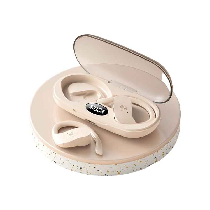 Wireless bone conduction earphones, waterproof, ear buds, gaming on-ear & over-ear headphones