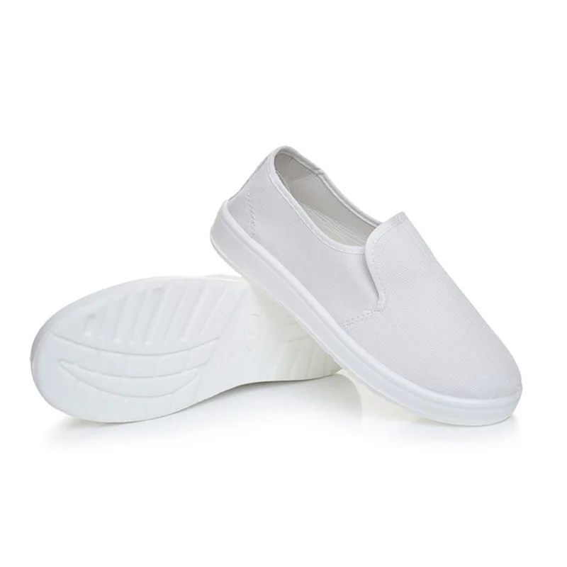 Sanma Unisex antistatic esd shoes for sale Cleanroom Safety Working esd fabric for shoes