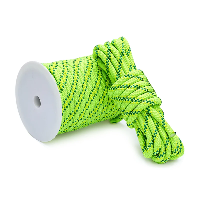 Factory Braided Polyester Rigging Rope Strong Pulling Rope for Climbing Sailing Camping Swings