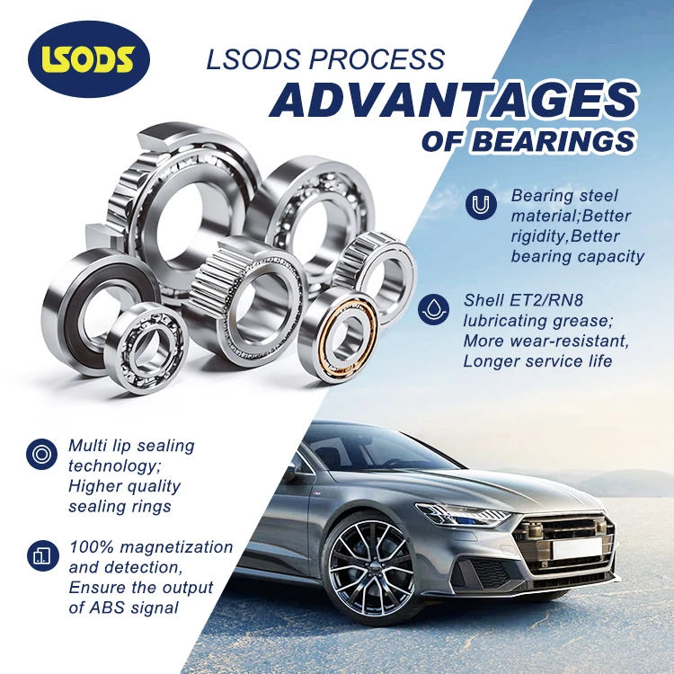 LSODS 40210-3Z000  FRONT WHEEL HUB BEARING For NISSAN 2002-2006 ALTIMA 2004-2008 MAXIMA