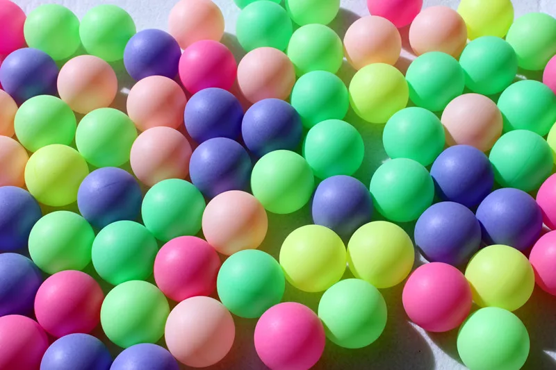 Pingpong Ball China Factory Custom PP Printed Plastic Table Tennis Ball