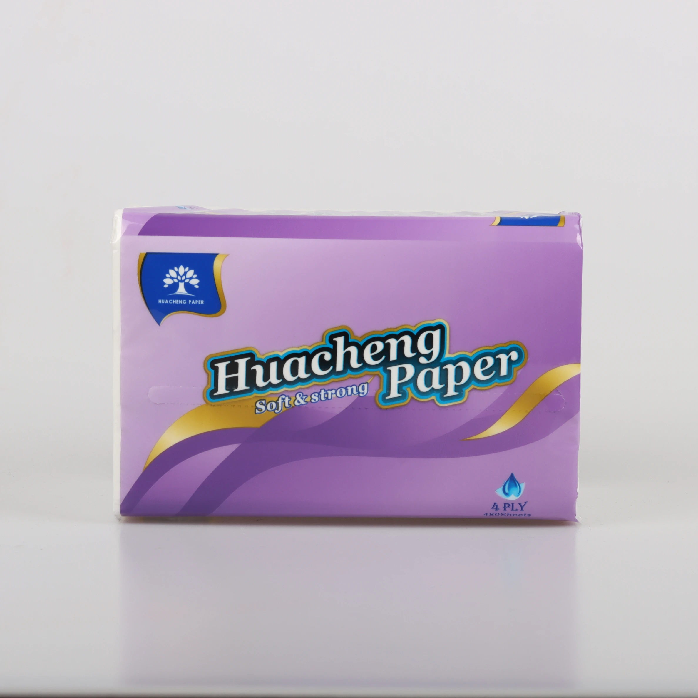 Fashion Professional Soft Pack Facial Paper Custom Printed Tissue Paper 3 Ply, Plastic-Free, Eco-Friendly, Super Soft