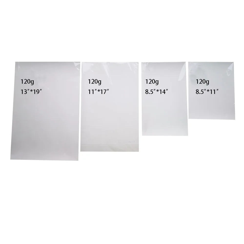 heat press transfer sticky paper sublimation adhesive paper 100gsm