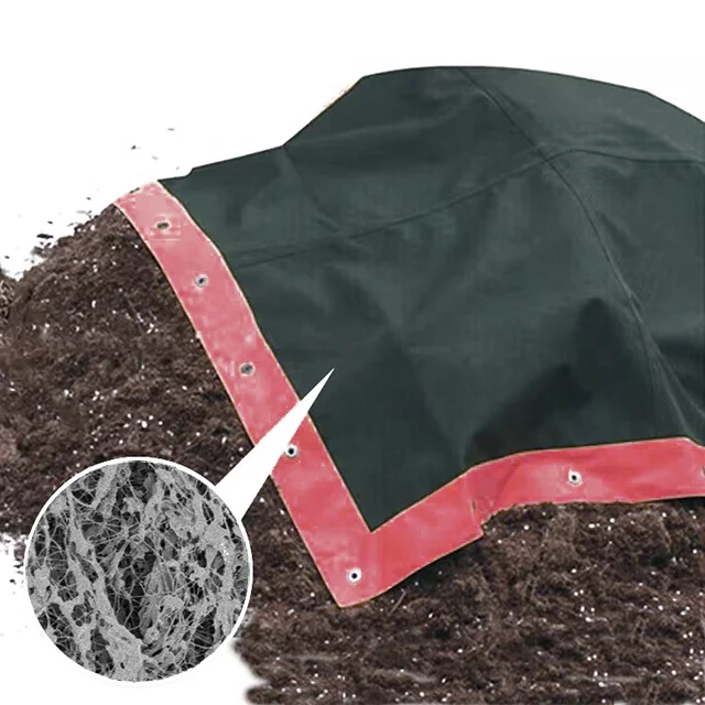 FULIO Waterproof Breathable Eptfe Film Aerobic Fermentation Compost Cover Nano PTFE Oxford Fabric for solid waste treatment