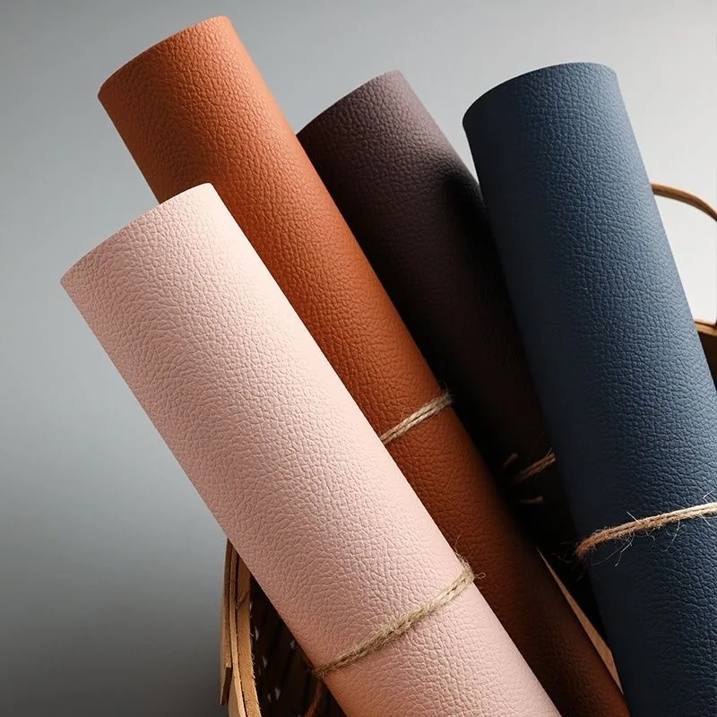 Leather placemats for home use, waterproof, oil proof, and heat-insulating. Double sided PVC Western style placemats