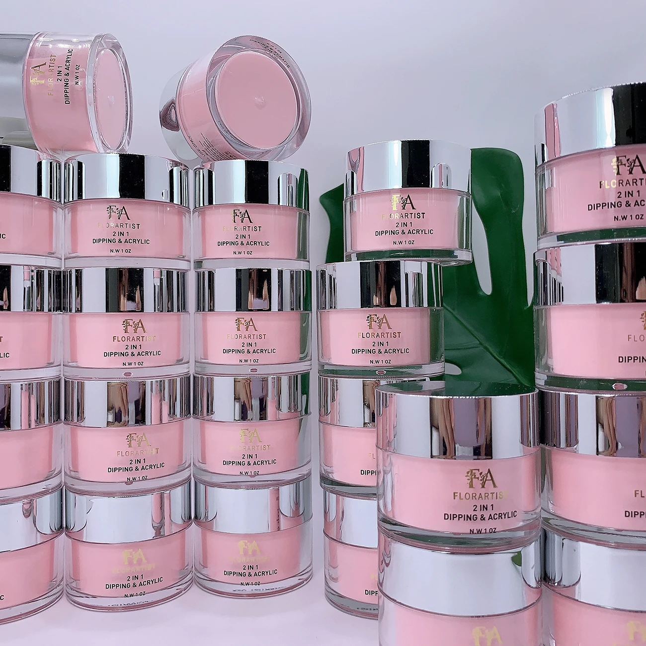 Wholesale Bulk EMA Buttery Color Acrylic Nail Powder Cover Nude Pink Acrylic Powder For Nails