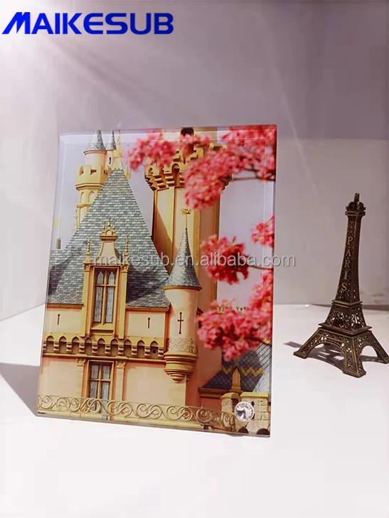 Гироборд с колесами 8 дюймов без очков сбоку фоторамка сублимации стеклянная рамка для фотографий