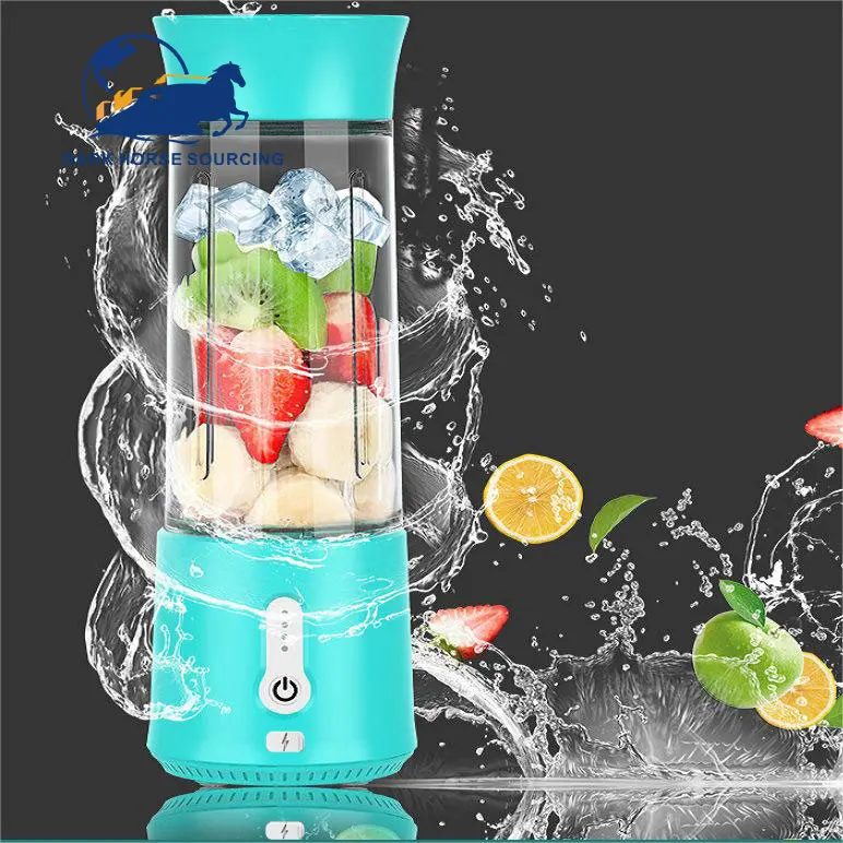 Wholesale Electric wireless USB rechargeable Portable mini blender juicer machine Fresh fruit Orange Juicer