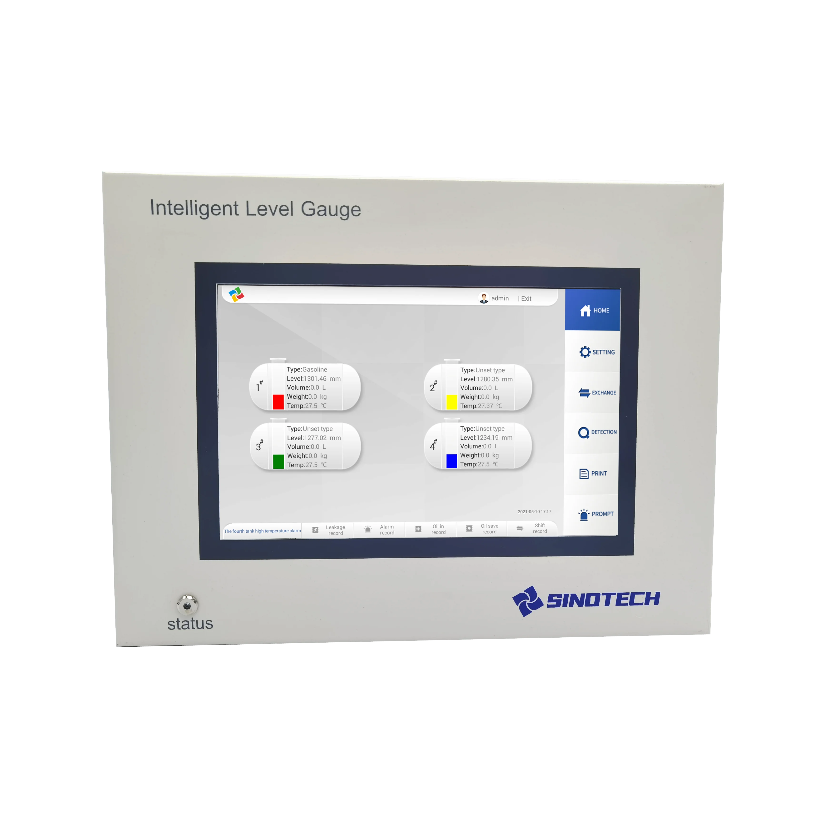High Performance Gas Tank System ATG for Petrol Service Equipment Automatic Tank Level Gauge Gas Station System
